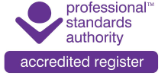 Professional Standards Authority logo.
